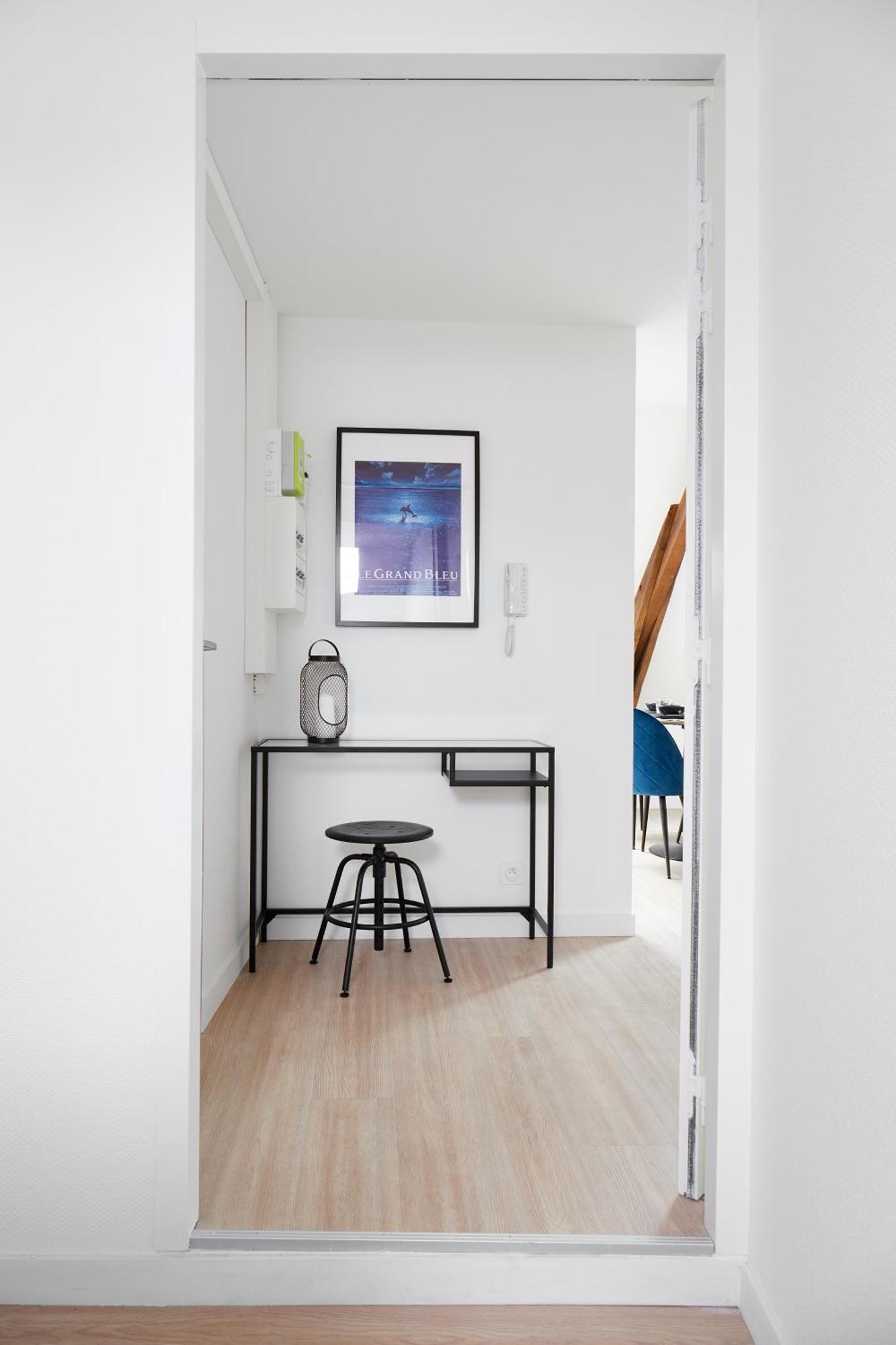 Vallons-de-l'Erdre Le Grand Bleu - Wifi Fibre/Linge/Acces Cour 아파트 외부 사진